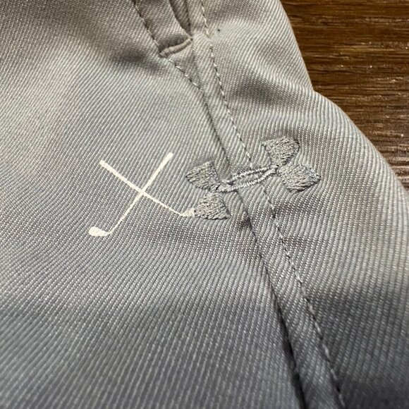 Under Armour Boys Heat Gear Performance Shorts, Golf Print, Gray, Sz 18, Preppy - Picture 2 of 13